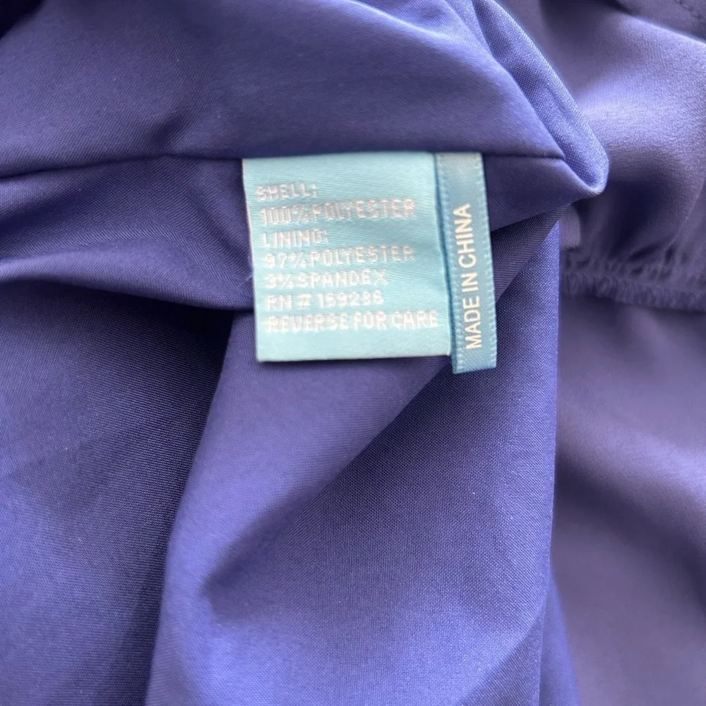 J McLaughlin Women Lavinia Blue Casual Dress 2 - Picture 9 of 14